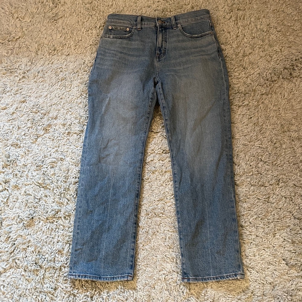 Madewell Petite 90s Straight Jeans